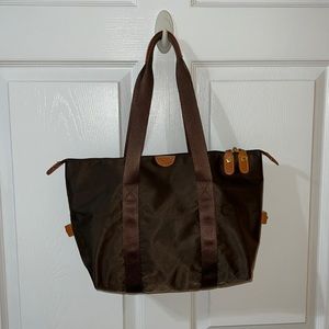 👜 Authentic Nylon and Leather Bric’s Travel Purse